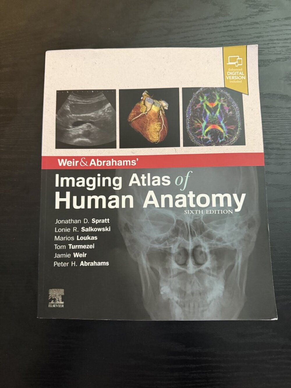 Weir and Abrahams Imaging Atlas of Human Anatomy 6th Edition Elsevier Paperback